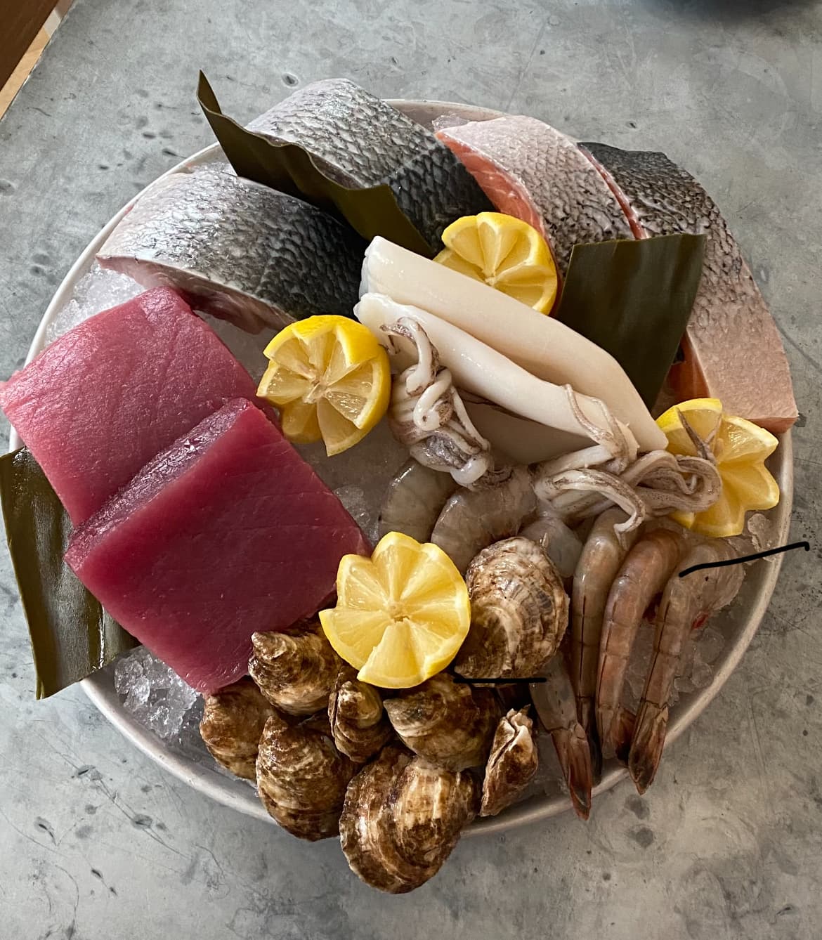 Seasonal entrée from the kitchen